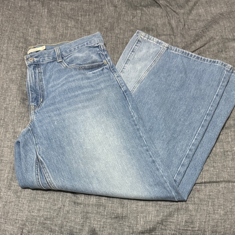 Signature by Levi Strauss Light Blue Baggy wide leg Jeans